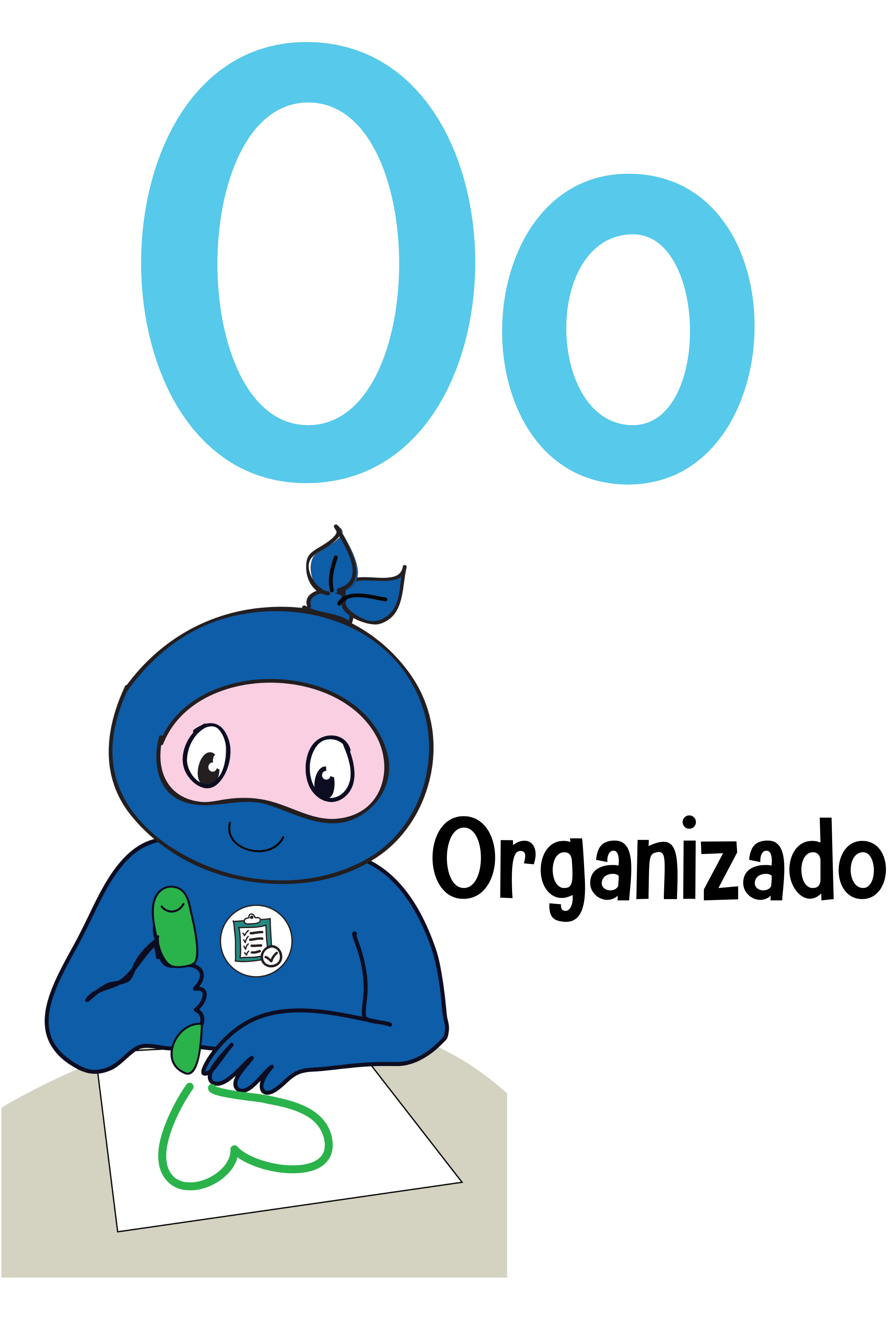 Spanish Alphabet Poster – Ninja Life Hacks - Growth Mindset