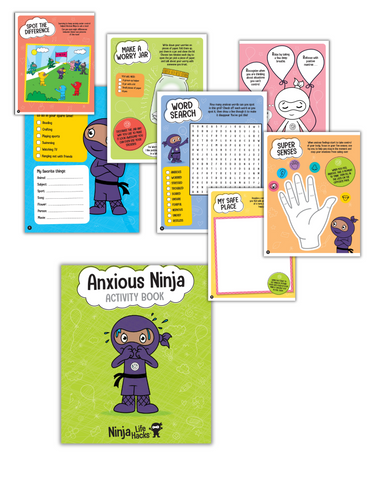 Anxious Ninja Activity Book