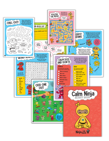 Calm Ninja Activity Book