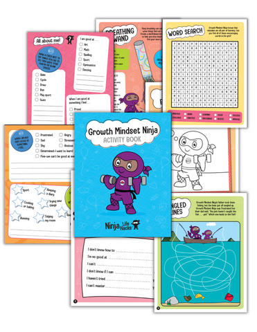 Growth Mindset Ninja Activity Book