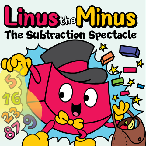 Linus the Minus Graphic Novel Style Picture Book Paperback