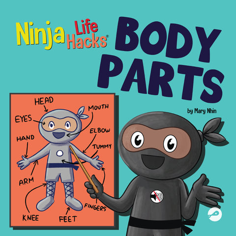 Little Ninja Life Hacks Basic Concepts Box Set 1 (Books 1-8: ABCs, Numbers, Shapes, Colors, Animals, Opposites, Weather, Body Parts)