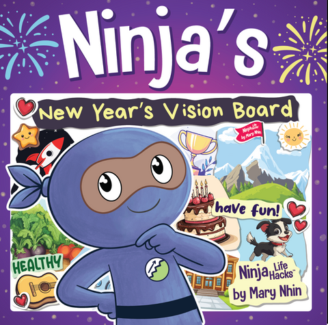 Ninja's New Year's Vision Board Ninja Paperback