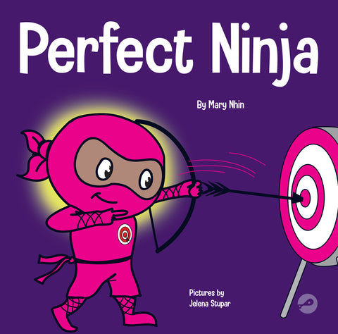 Positive Ninja Minis Cardstock Cutout - Ninja Life Hacks Stand Out 10W x 15H